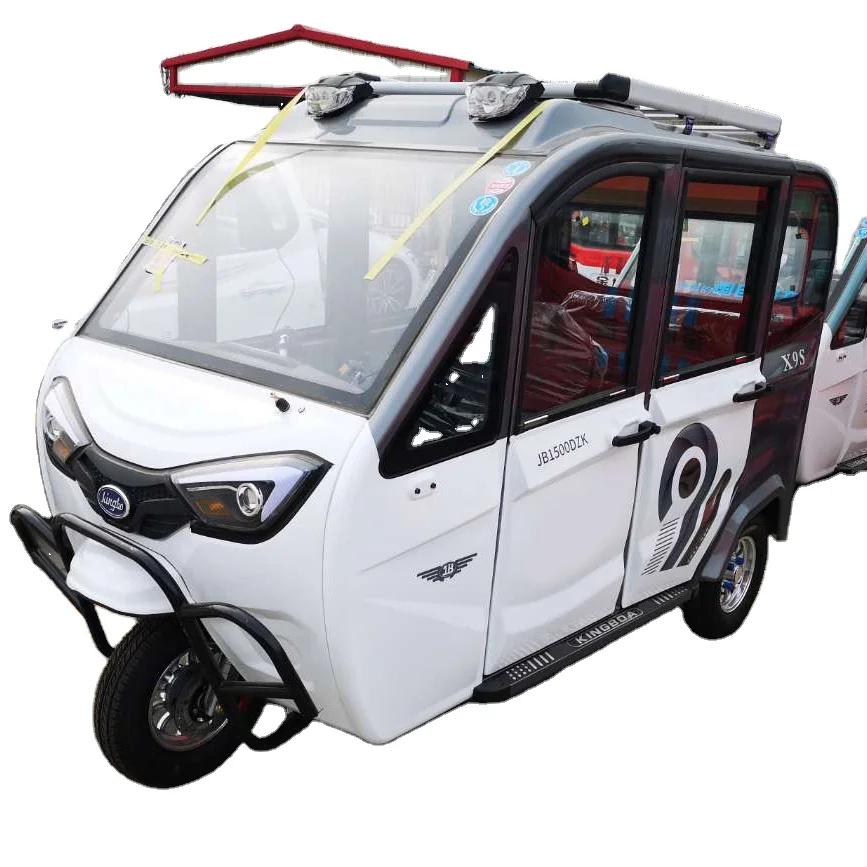 50KM - 70KM High quality cargo and passenger electric tricycle for adults