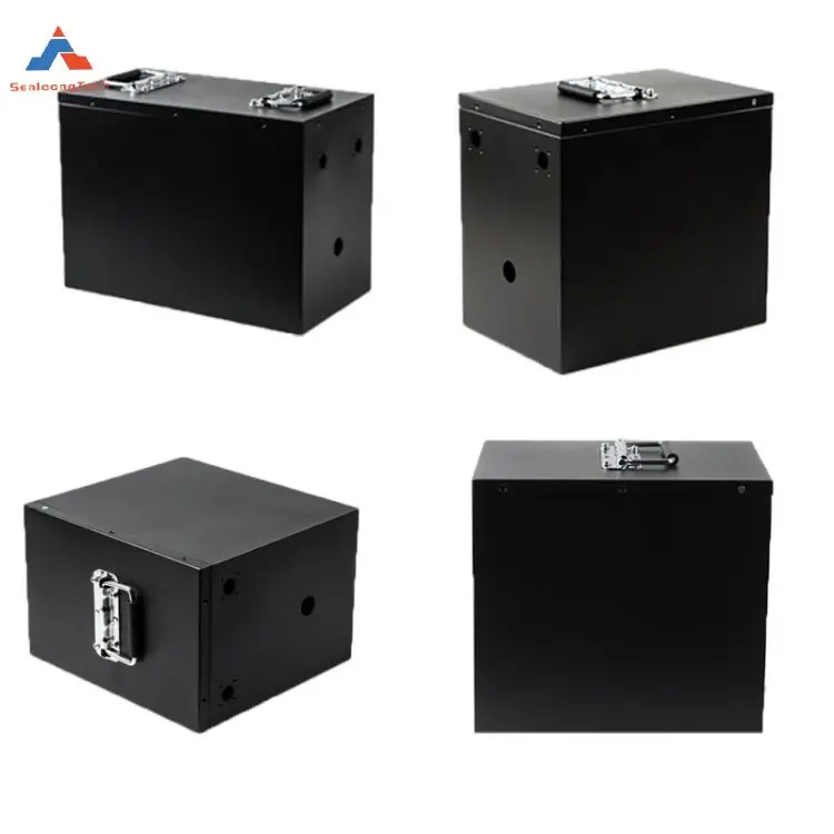Custom  Metal battery box 12v 24v 48v 100ah 200ah 280ah Metal battery shell Metal battery case