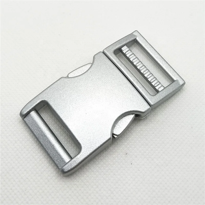 Customized aluminum buckle hardware 15/20/25mm accessory handbag metal buckle