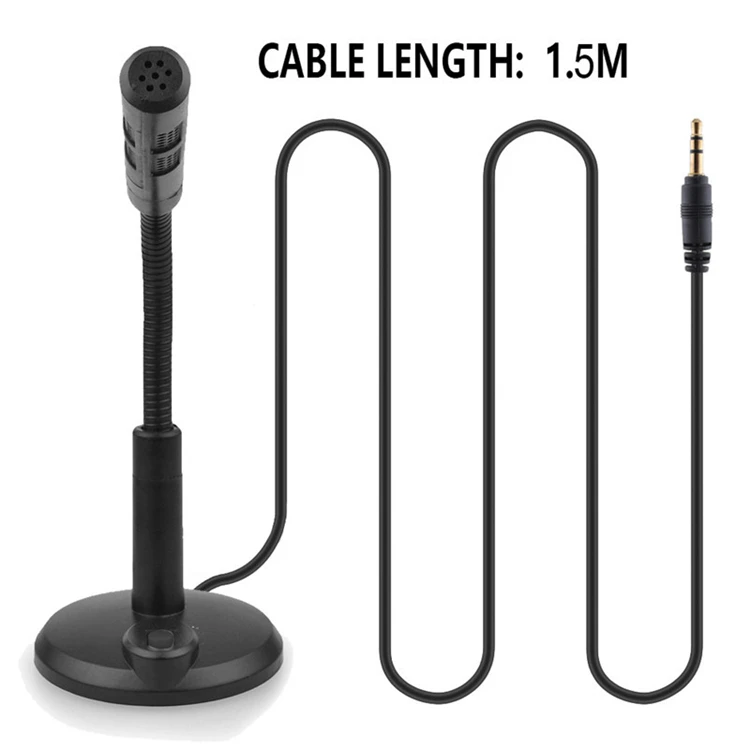 SONCM 3 5 мм конденсаторный микрофон ПК компьютерный