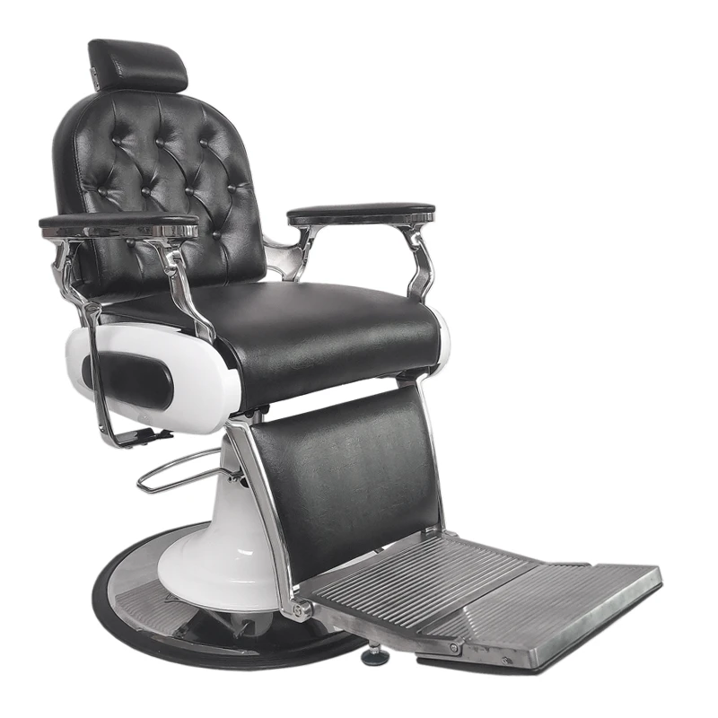 Hot Sale Leather Deluxe Fashion Design Barber Shop Hair Beauty Center Furniture Hairdressing Haircut Styling Salon Chair