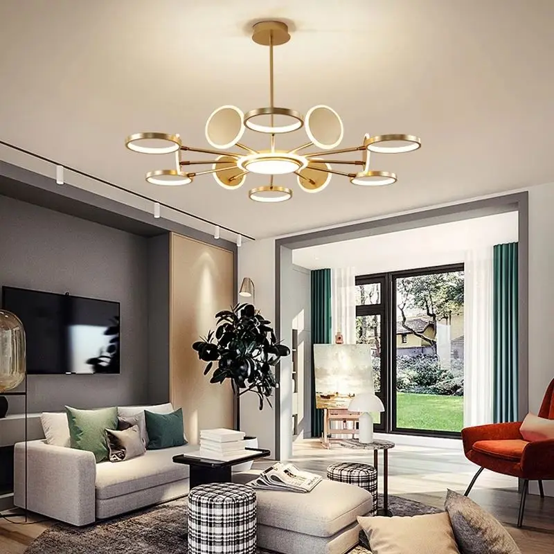 modern home magic bean glass ball chandelier lighting fixtures chandeliers living room bedroom ceiling chandelier pendant lights