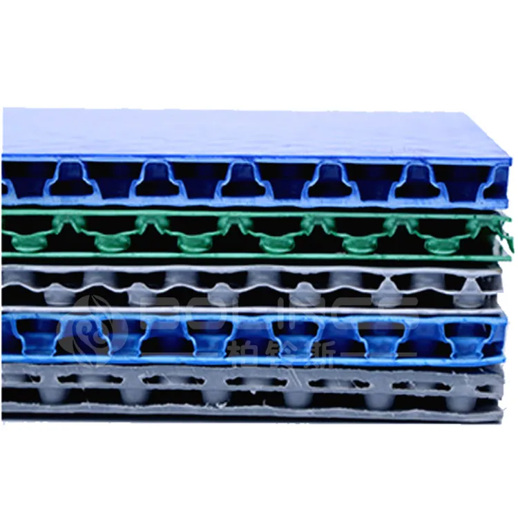 Factory Custom Polypropylene PP board antistatic and flame retardant Double layer PP plastic honeycomb panel