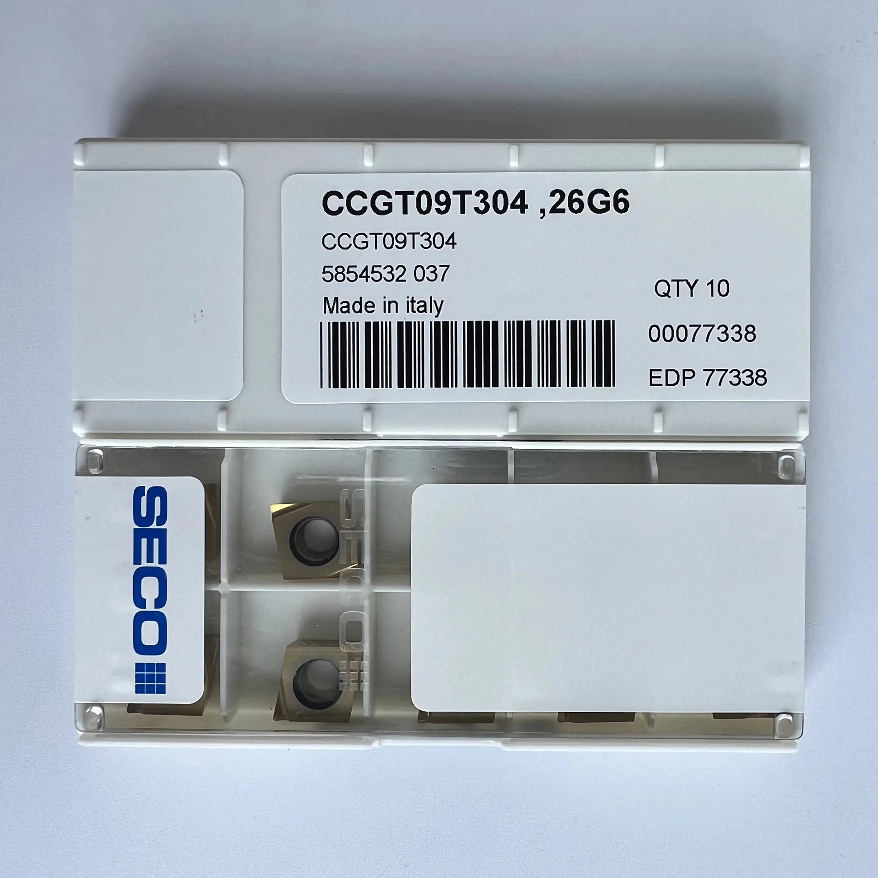 ЧПУ прецизионная обработка деталей токарный фрезерный карбид вольфрама CCGT09T304 26G6 SECO оригинальный Фрезер