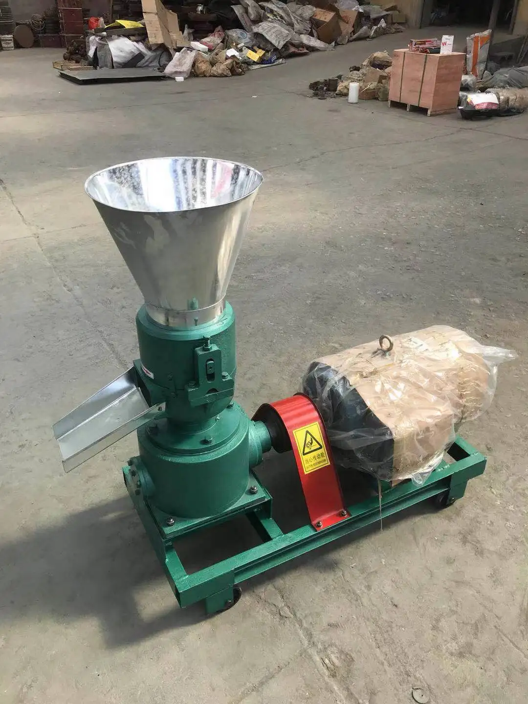 Adjustable length of dog food pellet machine for farms animal Feed particles pellet machine