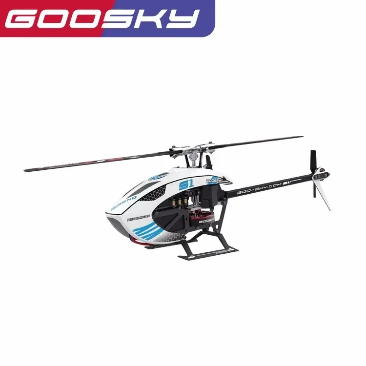 Goosky S1 BNF 6ch 3d трюк двойной бесщеточный двигатель прямой привод Flybarless Радиоуправляемый вертолет игрушки подарки