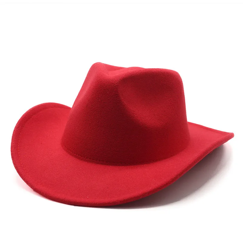 2022 hot selling factory custom blank plain European and American style cowboy hat