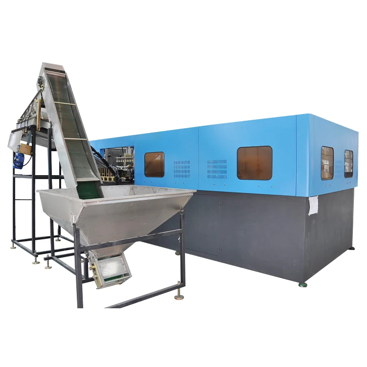 8 Cavity Automatic Pet Bottle Blowing Machine Price / High Speed Plastic Bottle Blow Molding Machine Filling