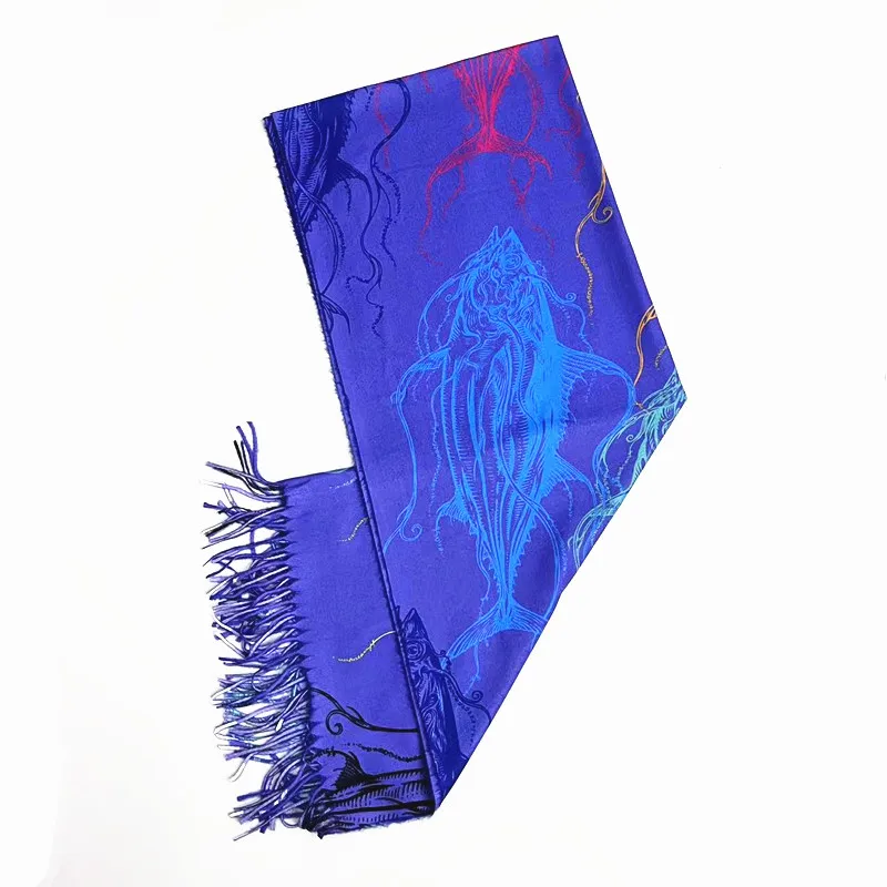 warm soft  200 70cm promotion scarf custom print design other scarves knitted scarf for women