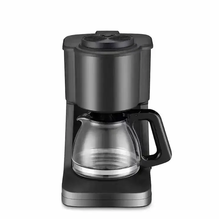 American style fully automatic grinding integrated coffee machine household office electric drip coffee maker with timer