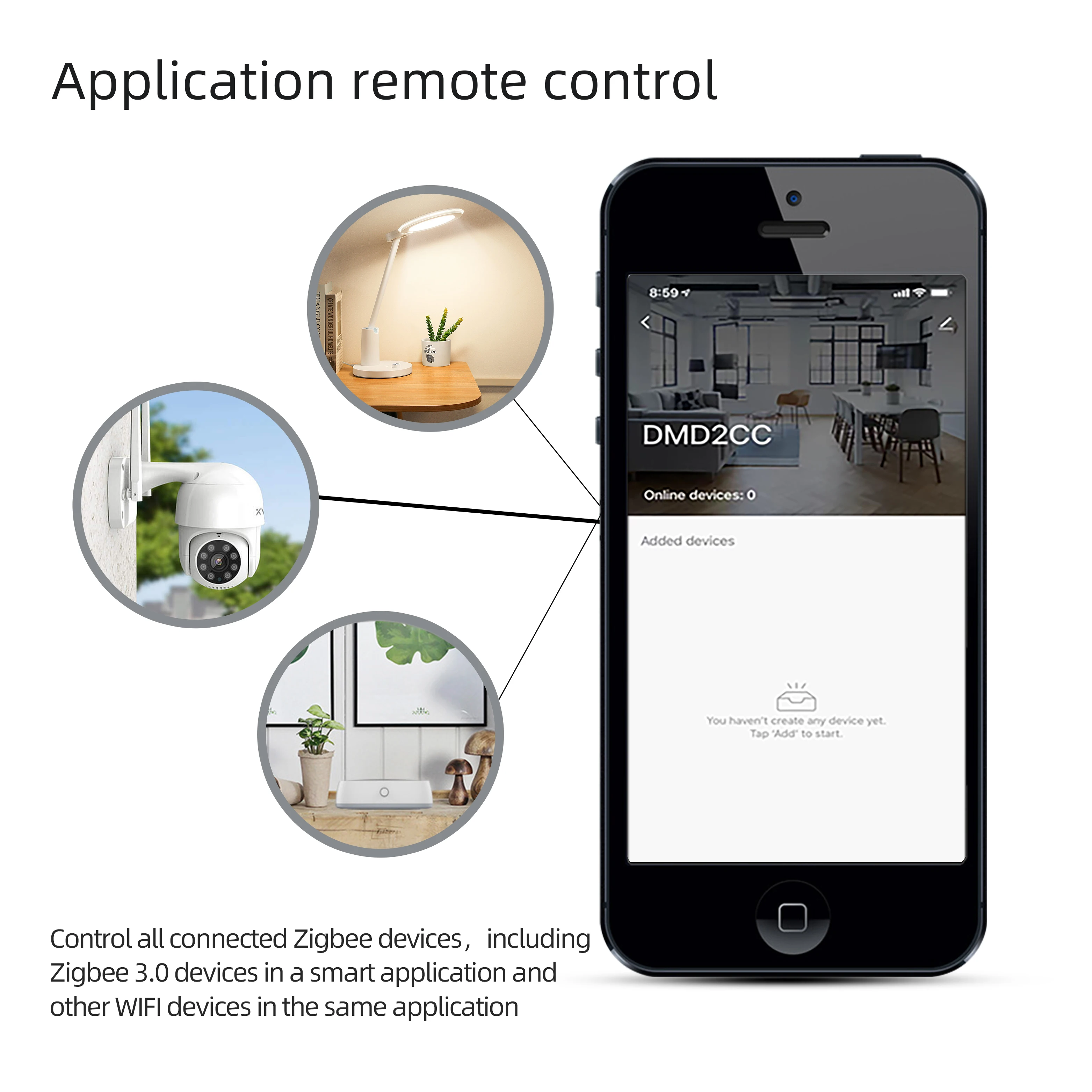 Tuya Smart Home Automation Zigbee Device Zigbee 3.0 Hub Wired Zigbee Gateway