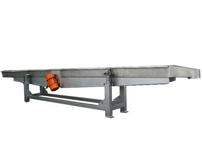 Conveying machinery small vibration horizontal conveyor for granule and powder