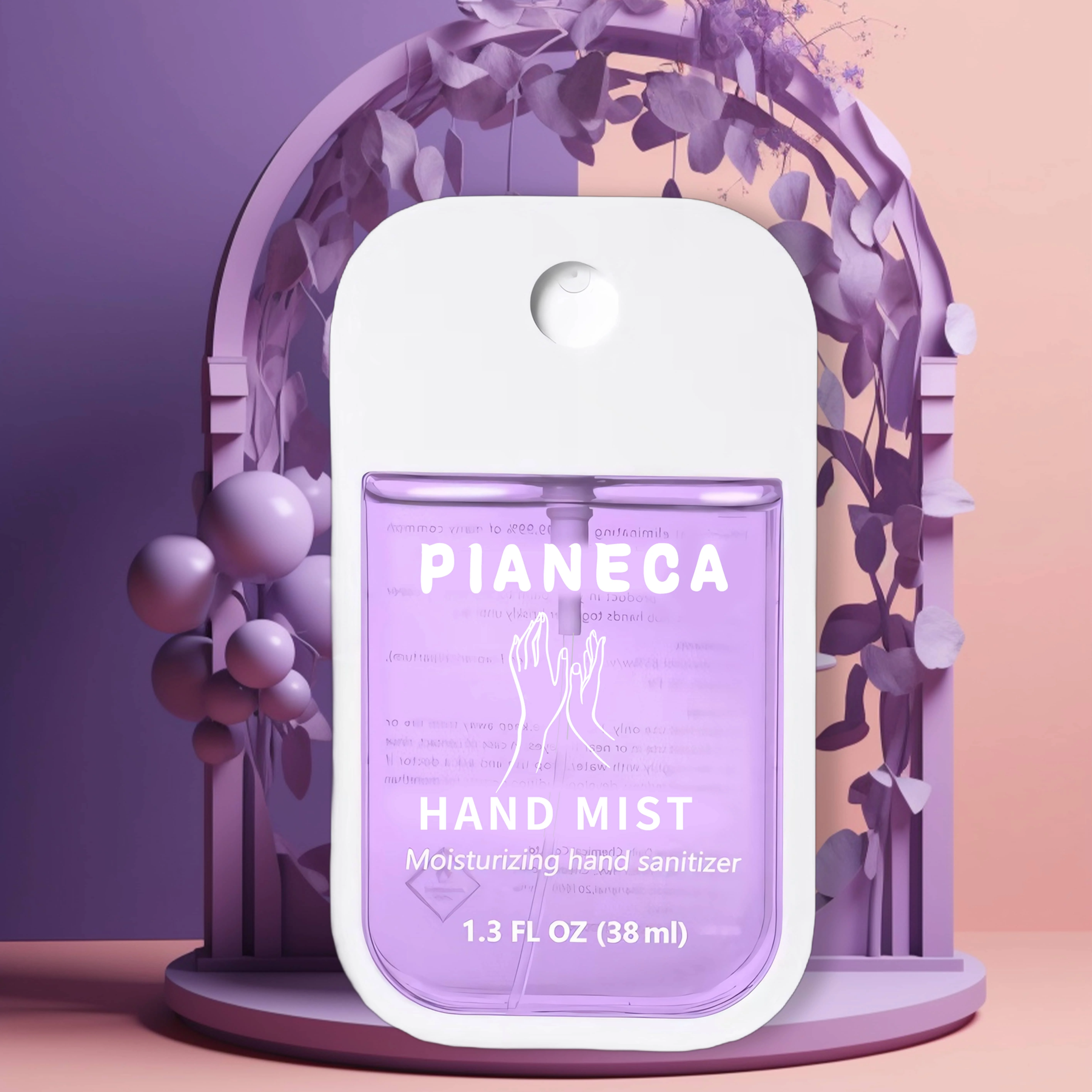 Wholesale Customized logo Touchland Hand Sanitizing Fresh Fruit Scents Kills Germs Hydrating Hand Sanitizer Perfume Spray Mist