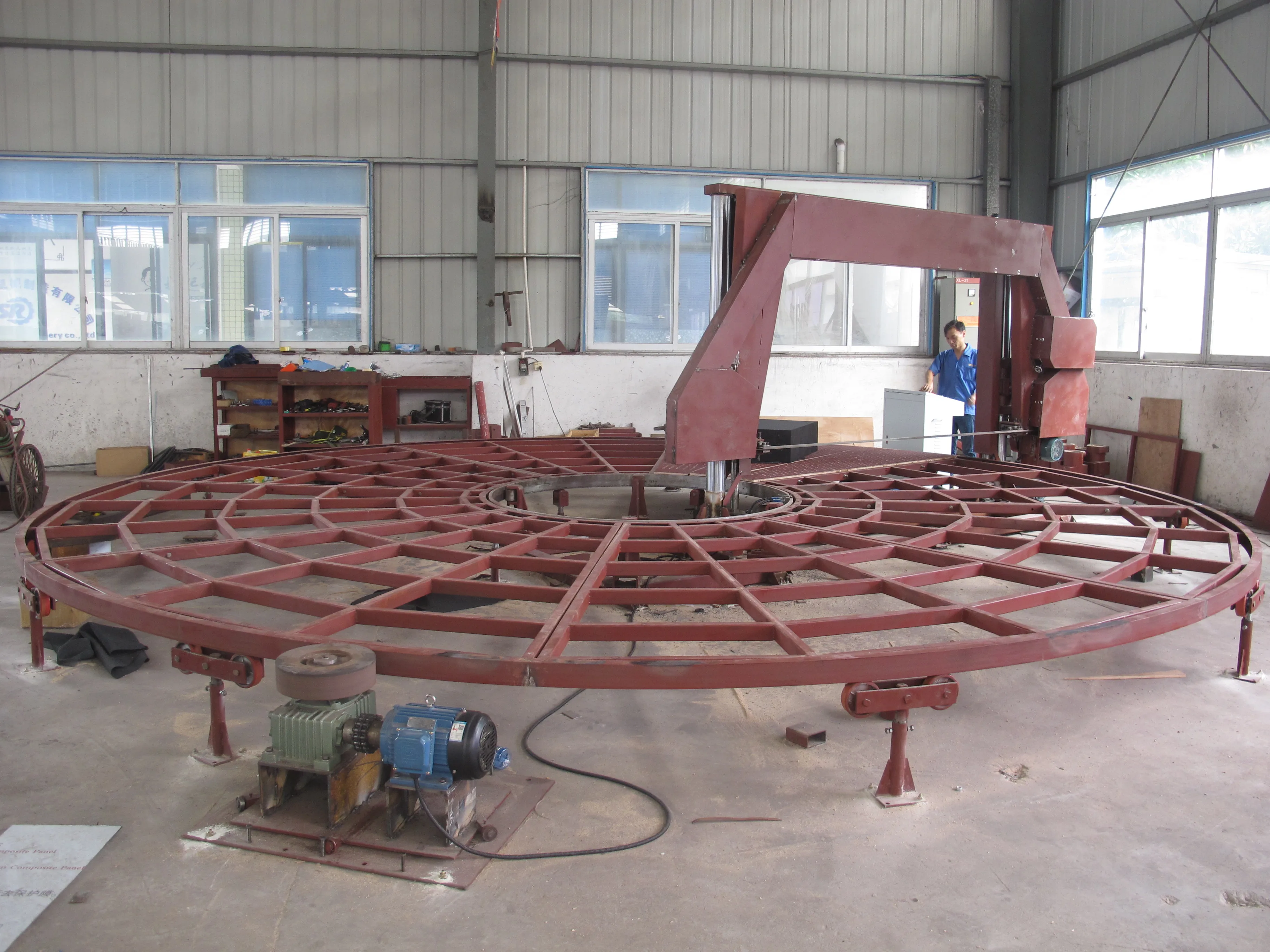 
Mattress Horizontal Circle Foam Cutting Machine 