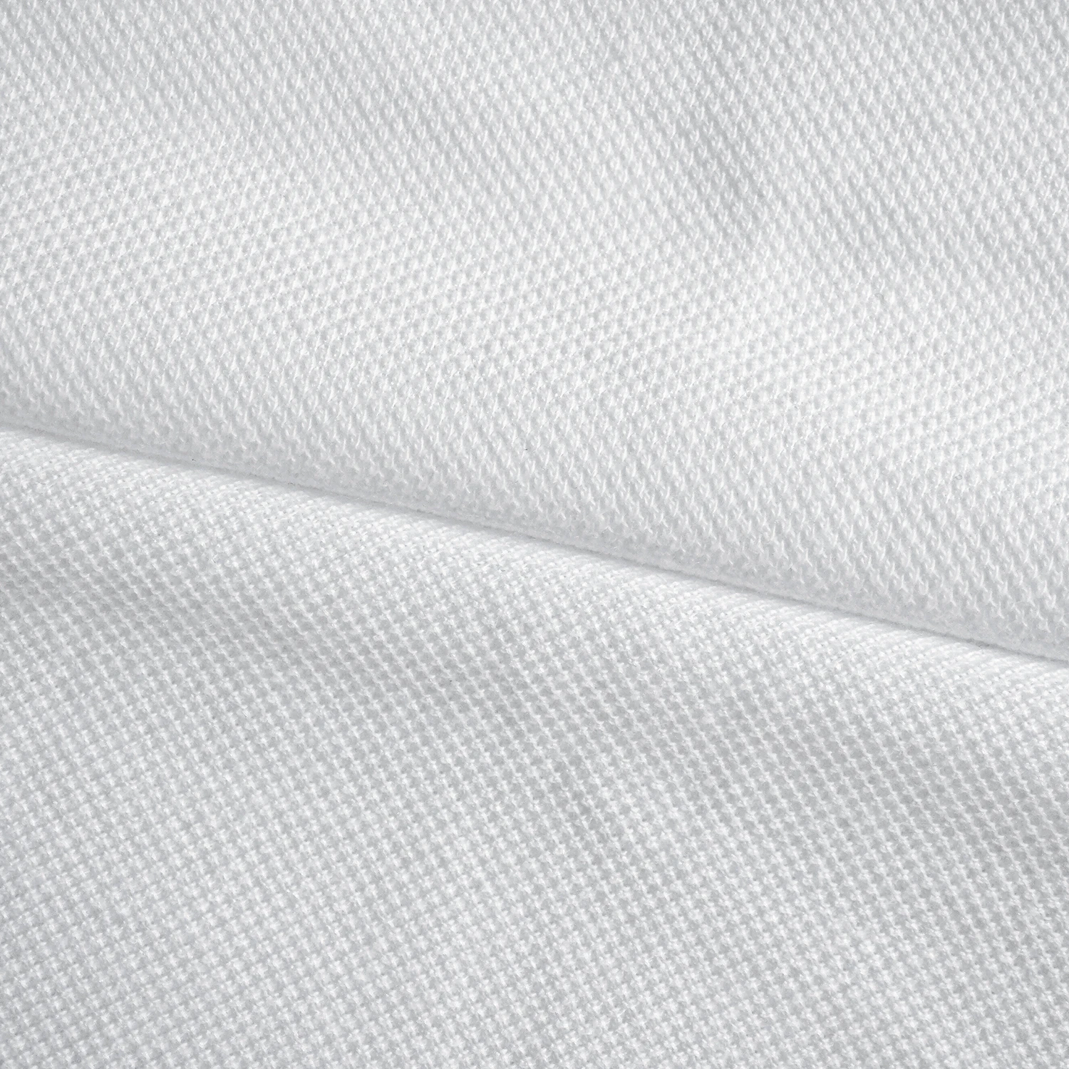 Wholesale Plain Solids Wicking Sweat Absorbing 220~225gsm TC Polyester Cotton Polo Shirts Pique Mesh Fabric