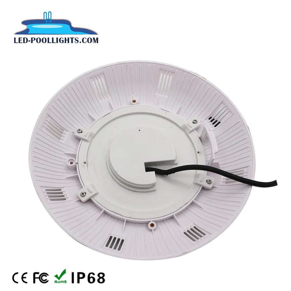 Huaxia 42watt RGB  Remote Control 298mm PC LED Wall Mounted Resin Filled Underwater Swimming Pool Light