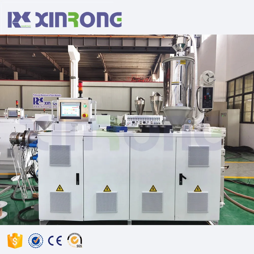Xinrong   three layer PPR/PPRC pipe machine production line for sale