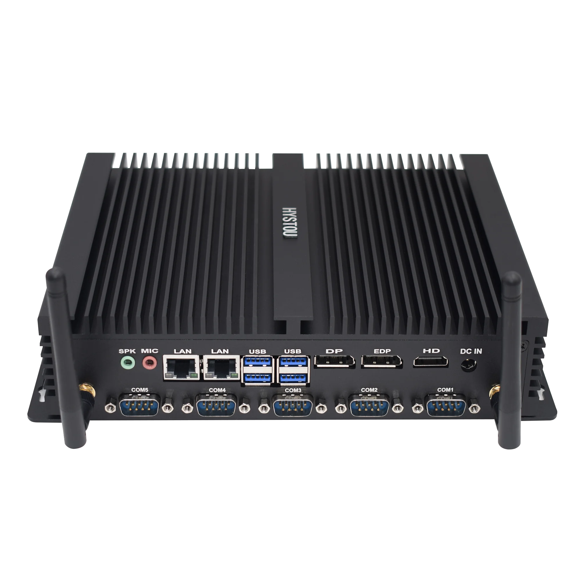 
 HYSTOU промышленный компьютер Core I5 DDR4 4G RAM 128G SSD Новый настольный мини-ПК станции  