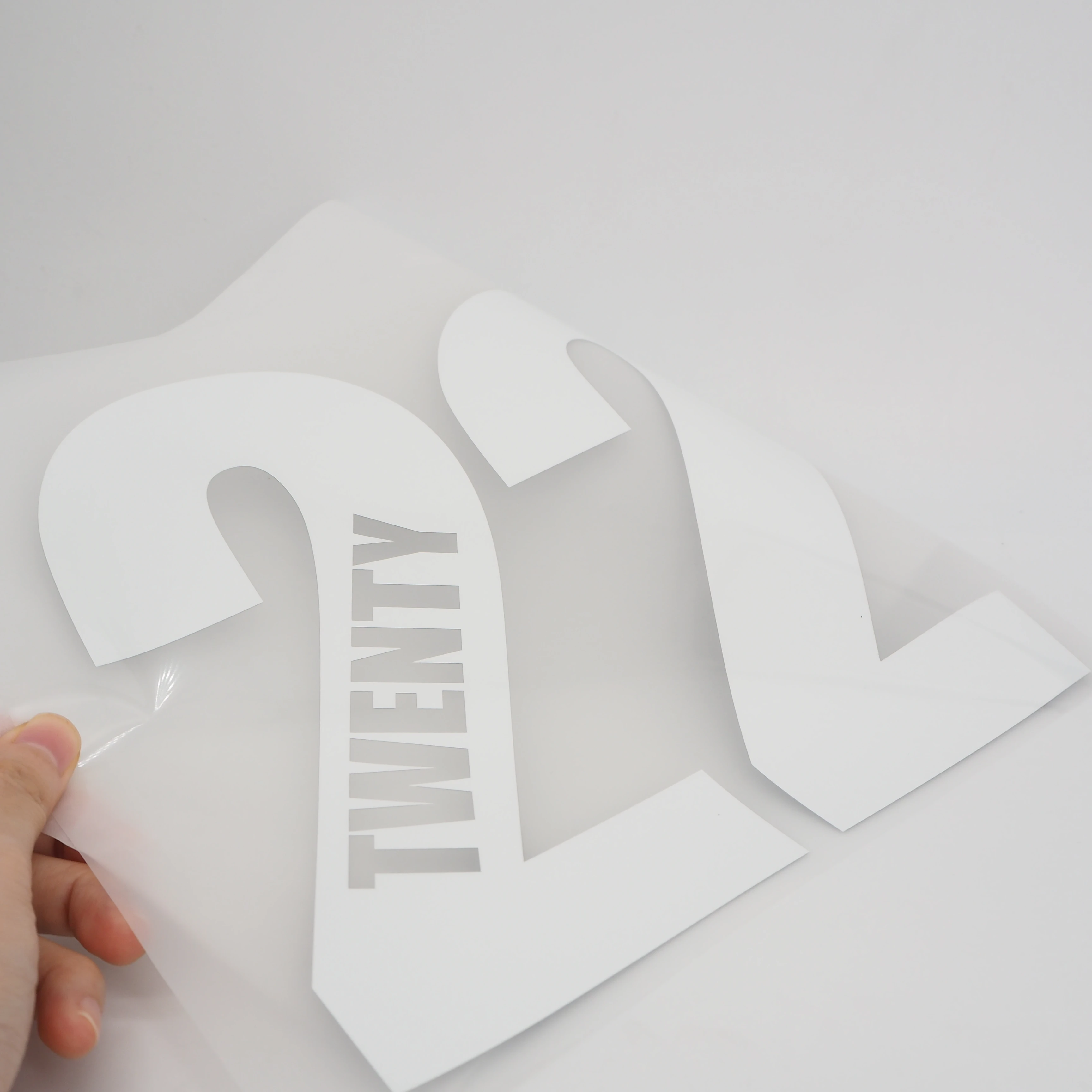 Custom Thermal Printed Embossed Heat Transfer 3D Thick Logo Rubber Silicone Label For Clothing Garment