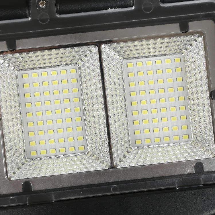 High Quality Waterproof Outdoor IP65 Aluminum Radar Sensor Remote Control 300W 400W 500W LED Solar Garden Light