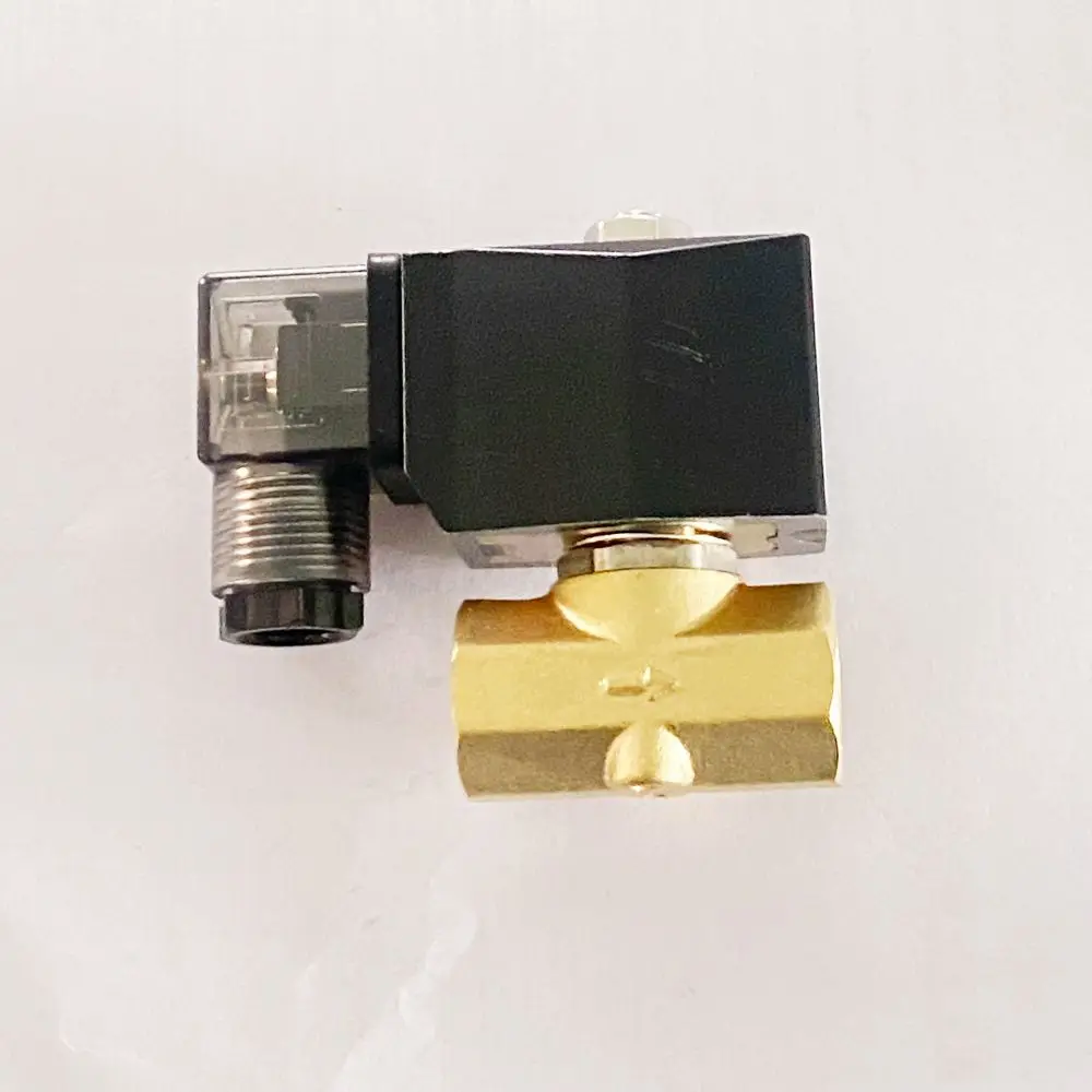 PU-05  7Bar NC 3/8in  zero pressure start Air water oil Brass Solenoid Valve