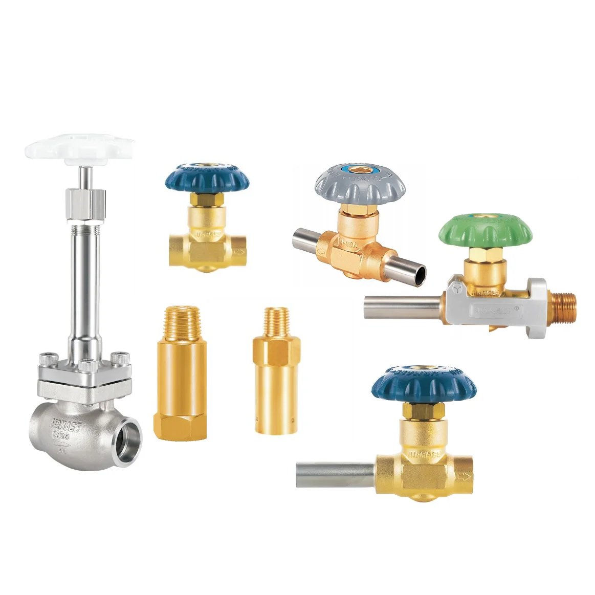 DH15F Cryogenic Check Safety Valves TYPE DA-04 DA-04B Accessory for Dewar Bottle Gas Cylinders