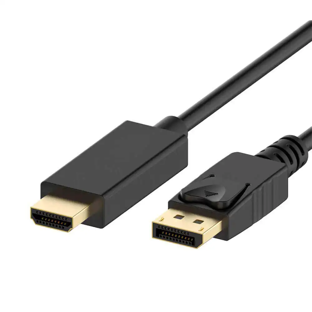 FARSINCE 1.8m DisplayPort to 4K HDMI 2.0 adapter cable HDMI out to displayport in adapter up to 4K 60hz