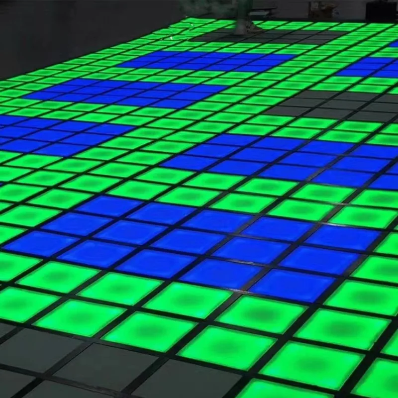 Factory Price 30cm Active Gaming Light Interactive Led Dance Floor For Kid Games