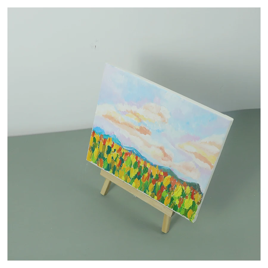 Artecho portable 30cm artist Easel foldable Wooden Painting Easel small Pine wood art easel