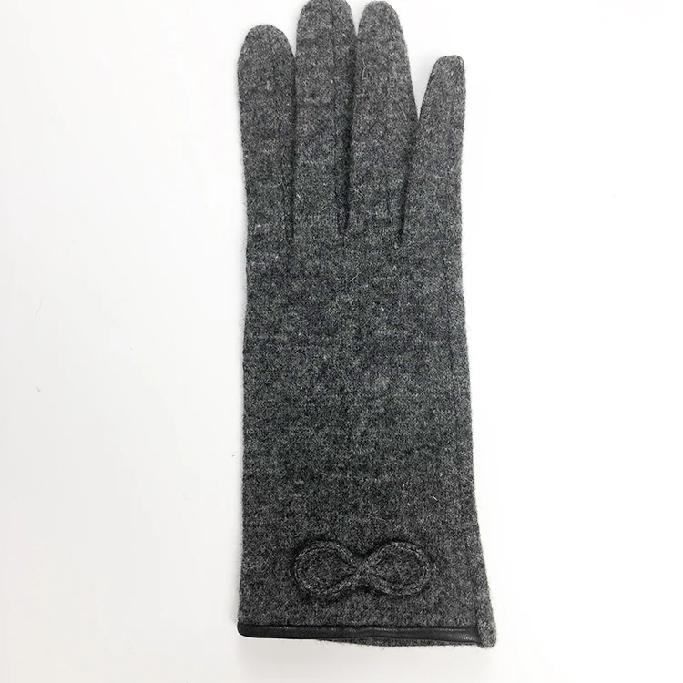 
Winter Woolen Mittens Lady gloves Fashion Custom Knitted cashmere gloves wool gloves 