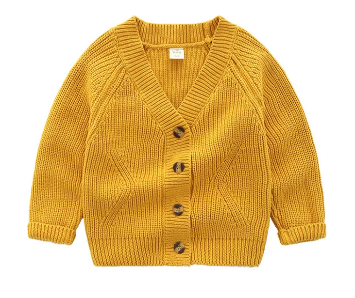 Leesourcing--High quality  GOTS certified knitted baby clothes Organic Cotton cardigan sweaters