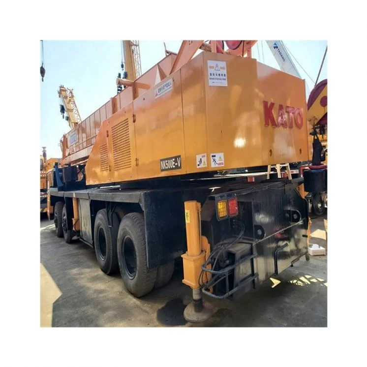 High Quality Used Truck Crane Kato 50ton NK-500 Japan  Mobile Truck Crane