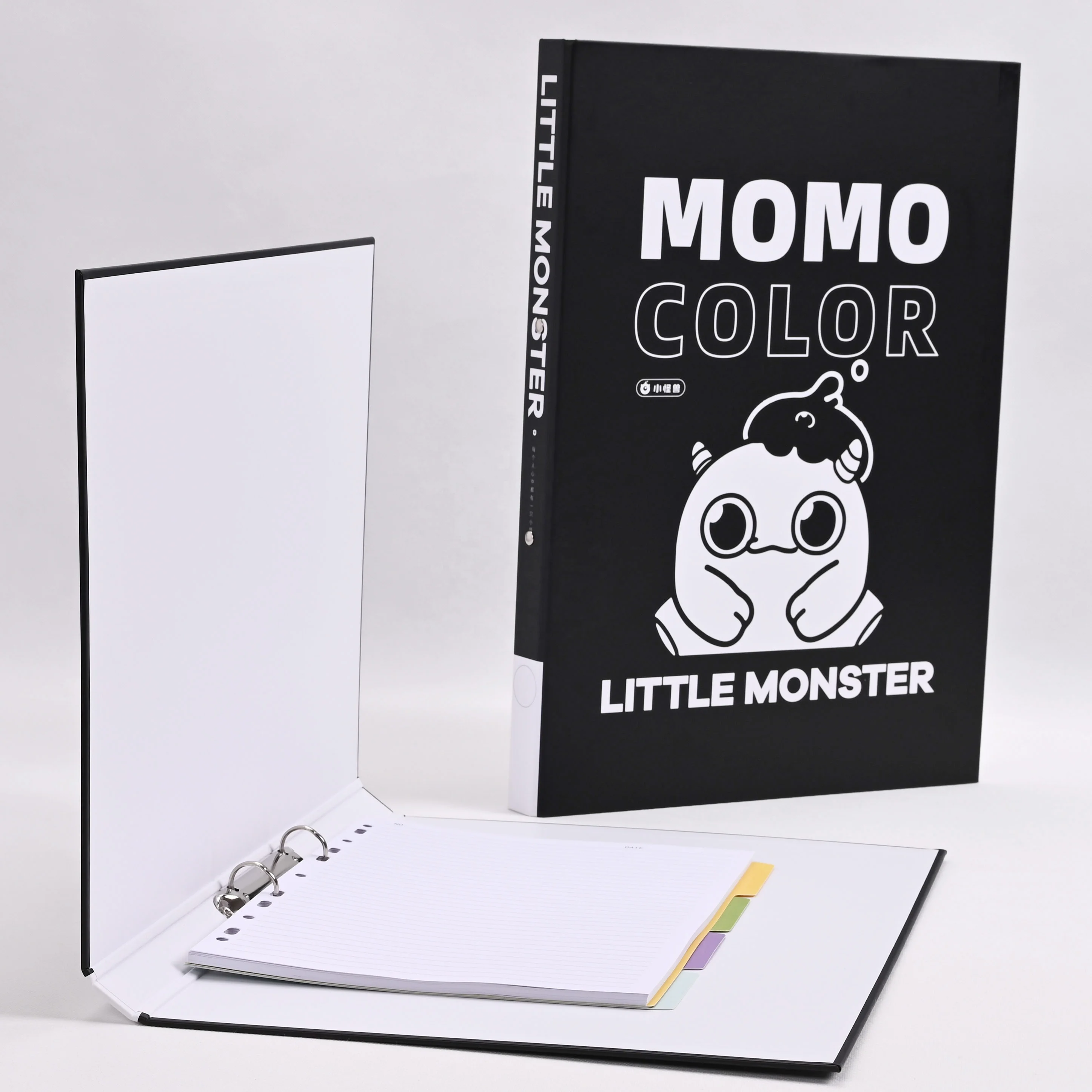 Custom A3 A4 Card Binder Horizontal and Vertical Combination 2 3 4 Rings O D Q Shape Metal Clips For All Kinds Cardboard Binder