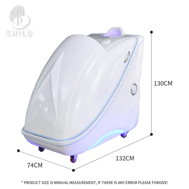 Sauna Spa Capsule TC05 factory Ozone Therapy Capsule Standing CE Certificate for beauty workshop Red Light Therapy Capsule