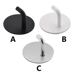Adhesive wall hooks double-sided transparent brass bear boutique sliding wall hook
