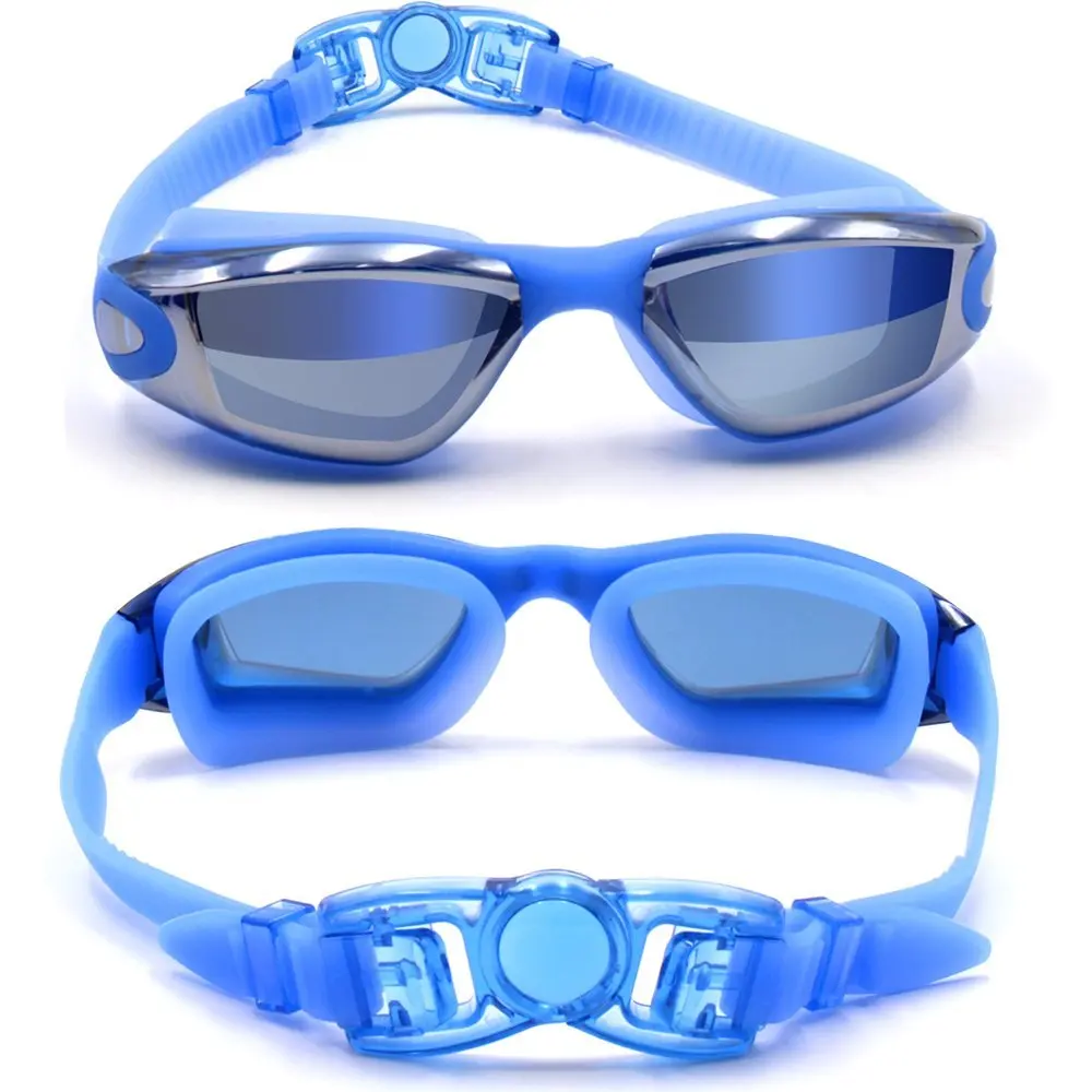 professional waterproof swim goggles anti fog anti UV adult swim goggles male and female universal large frame swimming eyewear