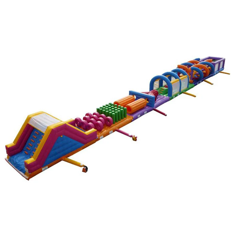 Kids Land Obstacle Course Factory OEM Inflatable Obstacle Course Adult Children