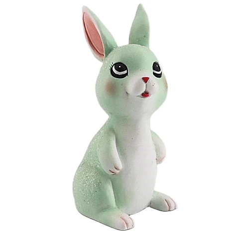 Resin Rabbit With Standing for Easter decoration Easter 2021 decoration easter toys