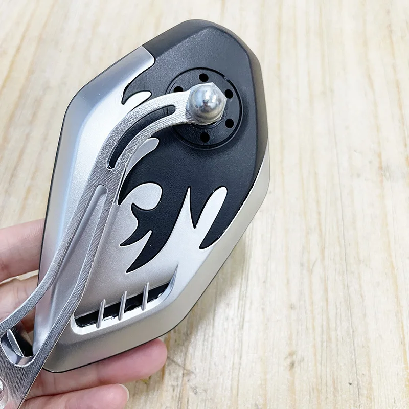 1pair Alloy Bicycle Mirror 360 Degrees Rotation Universal Motorcycle Mirror Electric Bike Mirror 22120