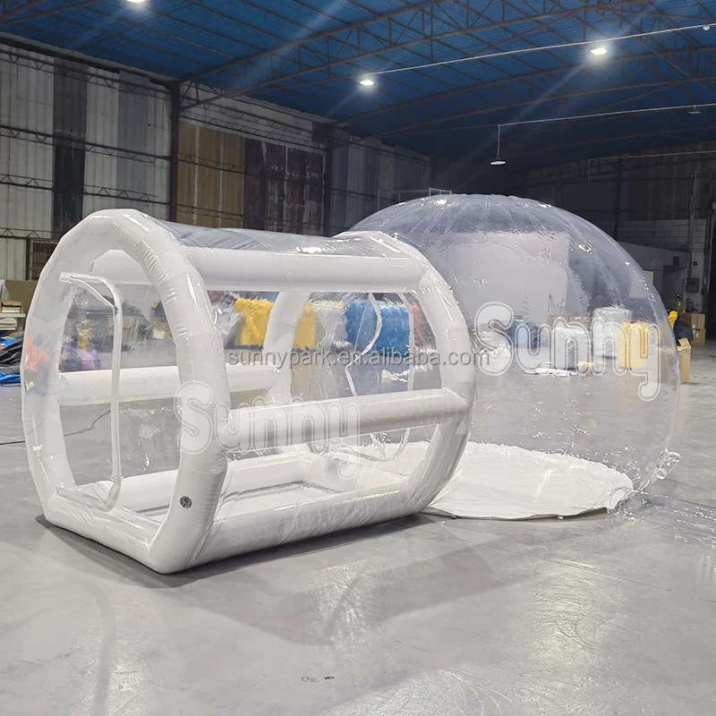 3/4/5m Clear Kids Party Inflatable Bubble Tent Dome igloo Inflatable Bubble balloon House  Bubble Balloons house
