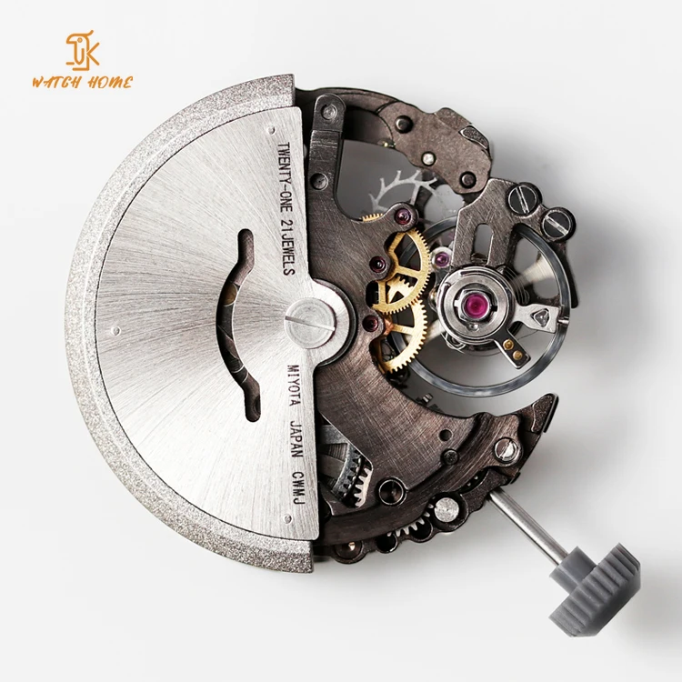 High precision 8215 hollow color modified movement five-position white balance movement automatic watch movement