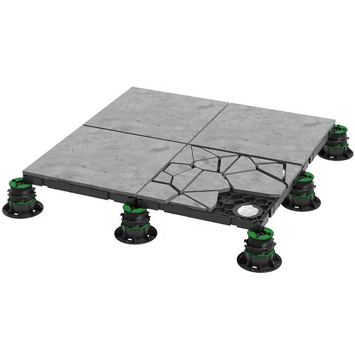 Plastic Safety grid for raised  floor synthetic turf grass grid screen safety panel