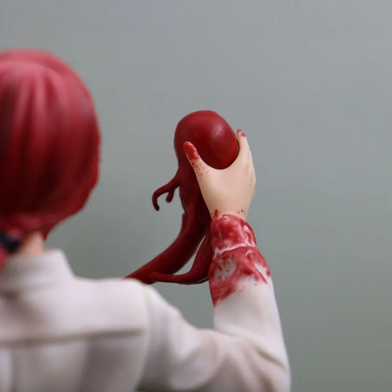 Wholesale  33.5CM Chainsaw Man Makima Anime Girl Figure GK Chainsa w  Model Doll Toys Home Decor Gifts