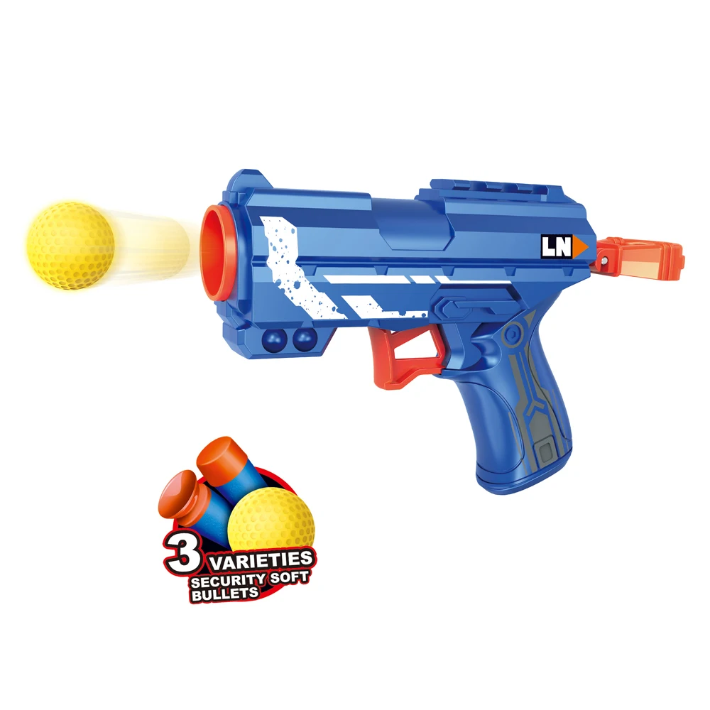 Tego Wholesale Best Selling  Weapon Shooting Game Toy EVA Soft Bullet Ball Gun For Children
