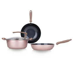 Aluminum Alloy Cookware Travel Camping Pots And Pans Non Stick Cookware Set