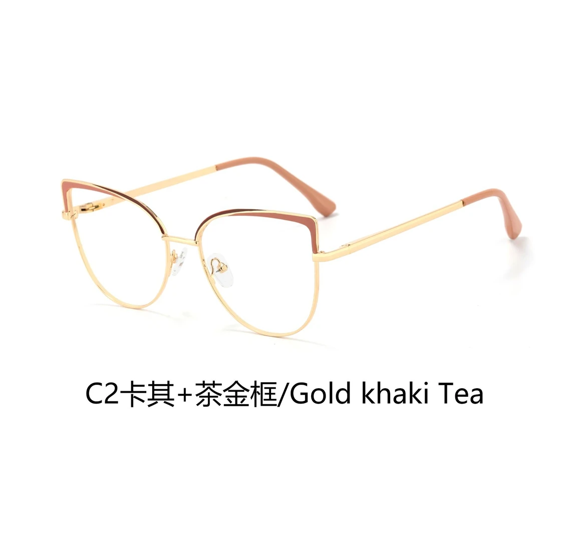 China Wholesale Hot Fashion Eyewear Wholesale Eye Glasses Spectacles Men Eyeglasses Glasses Metal Optical Frame