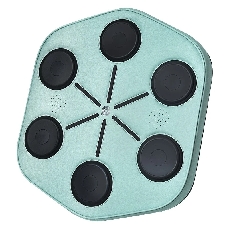 Custom Logo Music Boxing Training Machine with PU Material Fitness Dummy for Kids Featuring Boxing Gloves and Target