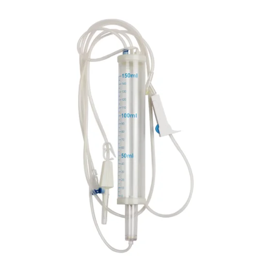 Medical Disposable Portable Infusion Set Device burette 100 ml/150ml  infusion set
