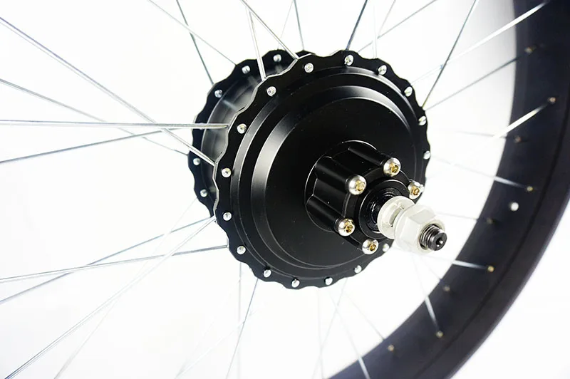 Greenpedel gear wheel hub motor 48V 500W rear rotate cassette snow ebike fat tire electric hub motor for ebike