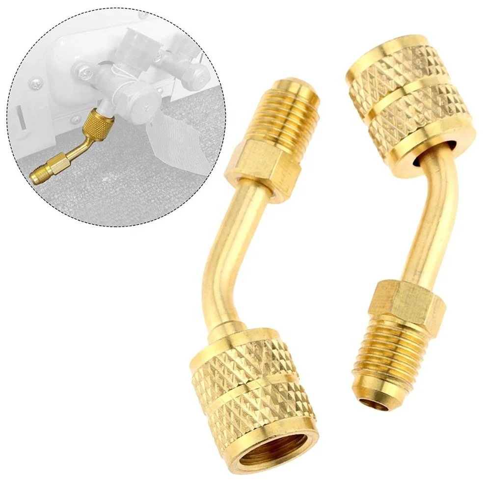 R410a Refrigerant  adapter/R410a charging adapter with ball valve